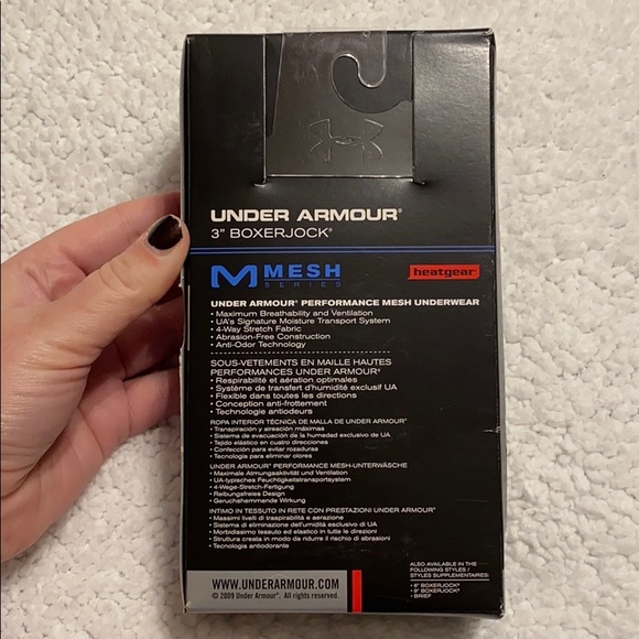 UNDER ARMOUR NWT MENS 3” Boxerjock - Picture 2 of 5